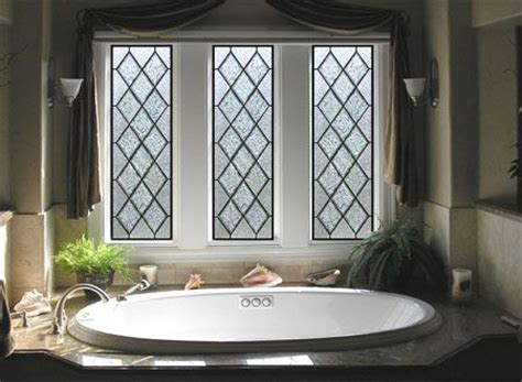 36 Stunning Leaded Glass Windows Design Ideas Glass Bathroom Leaded