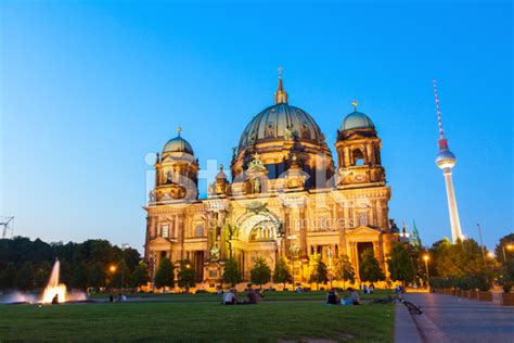Berlin Cathedral Church Berliner Dom Berlin Germany Stock Photos