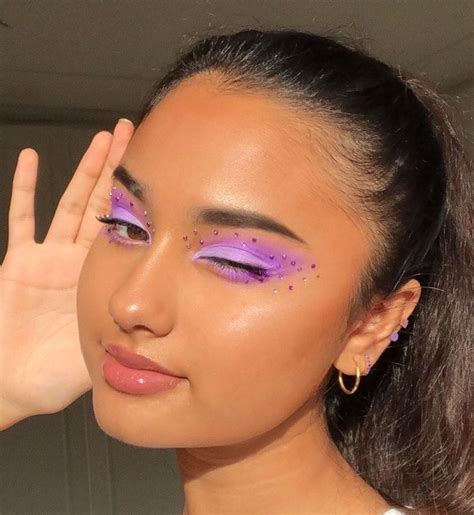 purple y2k makeup look artistry makeup pastel makeup purple makeup looks