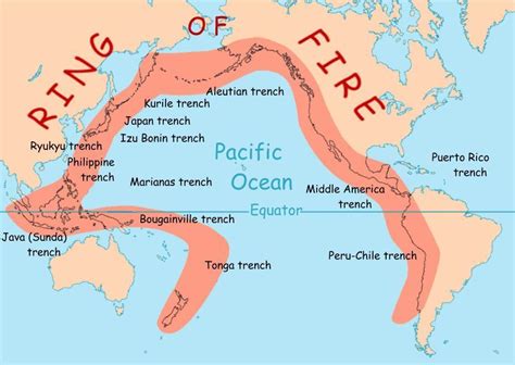 Plate Tectonics And The Ring Of Fire National Geographic Society