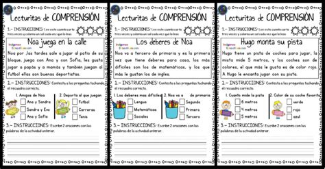 Lecturitas De Comprensión 3 Portada Imagenes Educativas