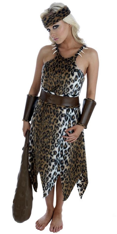 New Goods Listing Cl201 Cavewoman Prehistoric Cave Girl Jungle Jane Tarzan Woman Fancy Costume