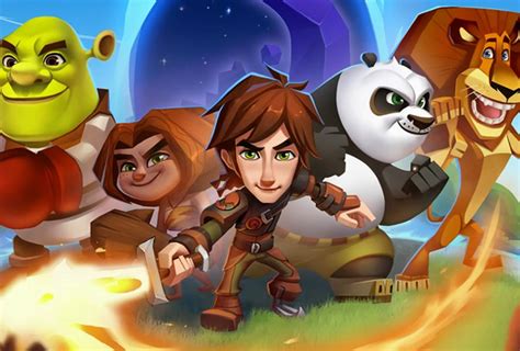Dreamworks Universe Of Legends Is A Game With An All Star Cast
