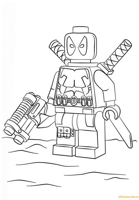 Batman™.lego super heroes is a theme and product range of the lego construction toy, introduced in 2011. Lego Super Heroes Deadpool Coloring Page - Free Coloring ...