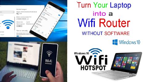 How To Make Wifi Hotspot In Windows 10 Without Software Use Your PC