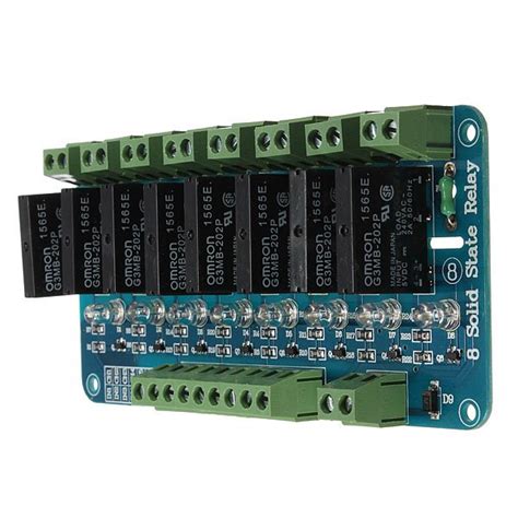 Channel V Solid State Relay Board Module Omron Ssr Avr Dsp Arduino