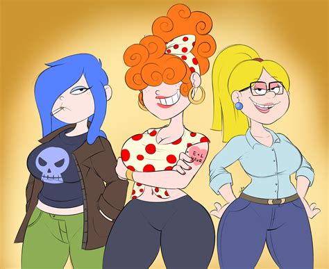 the kanker sisters but they re milfs by teenagebratwurst on newgrounds