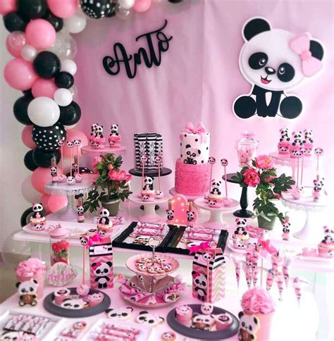 Panda Birthday Party Ideas Photo 6 Of 11 Panda Birthday Panda