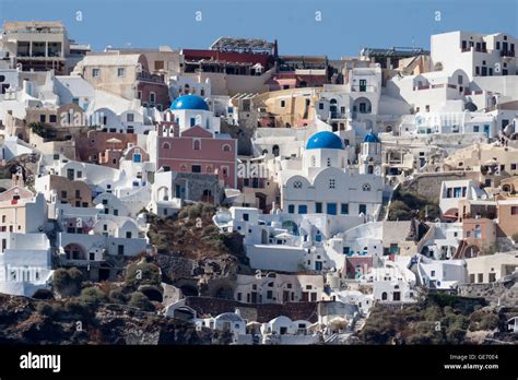 Santorini Greece Stock Photo Alamy