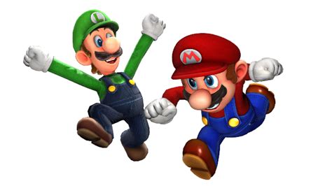 Mario And Luigi Render 2 By Hugosanchez2000 On Deviantart