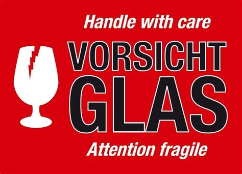 Individuell gestalten oder von vorlage schneller. Vorsicht Zerbrechlich Dhl Vorlage - EtikettenStar GmbH ...