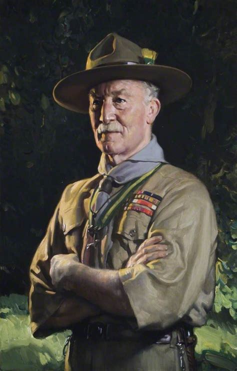 Lord Baden Powell 18571941 As World Chief Scout Art Uk