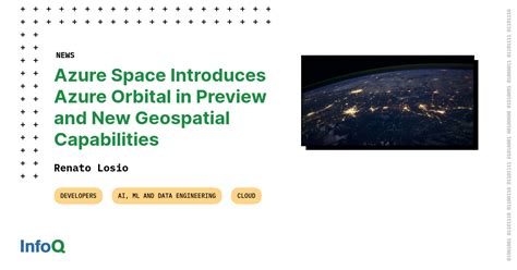 Azure Space Introduces Azure Orbital In Preview And New Geospatial