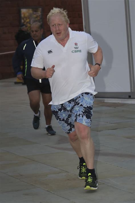 Boris Johnson Went For A Run In Manchester And It Was Classic Boris Manchester Evening News