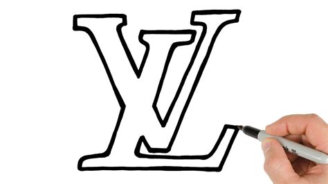 How To Draw Louis Vuitton Logo Youtube