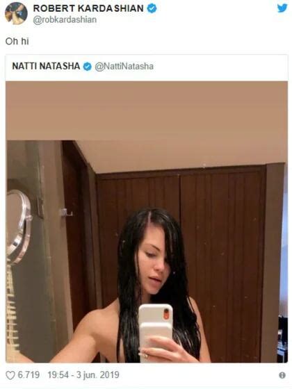 Natti Natasha Respondió Al Coqueteo De Rob Kardashian En Twitter Infobae