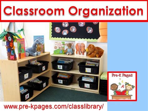 Organization Help And Ideas For Your Preschool Pre K Or Kindergarten