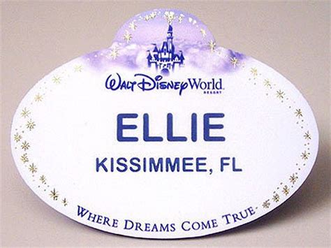 Disney cast name tags are a source of pride - silive.com