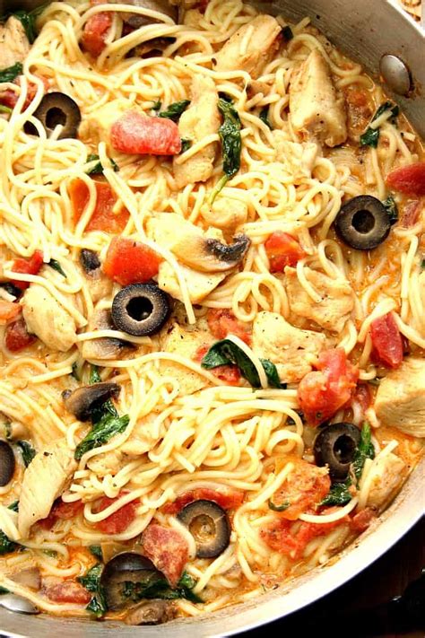 It can be used in so many recipes, in delicious chicken noodle soups, as a side dish, or as a main dish. Tuscan Chicken Pasta Recipe - Crunchy Creamy Sweet