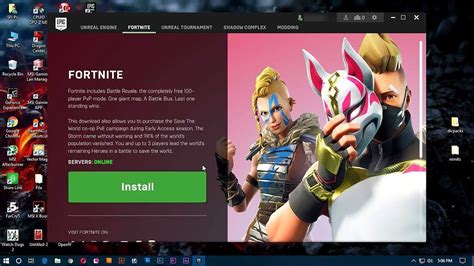 How To Install Fortnite Battle Royale 2018 Latest Version Free To Pc