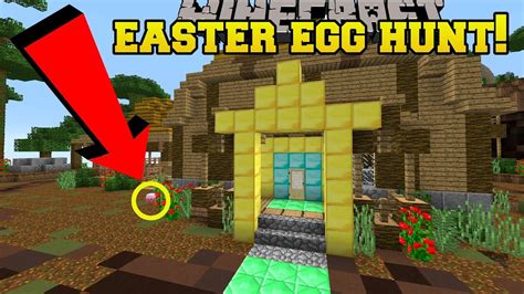 Minecraft Easter Egg Hunt Custom Map Easter Egg Hunt Minecraft