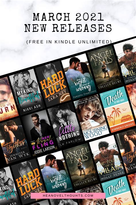 On march 5, the puzzle game sp!ng arrived, and several games are coming. March 2021 New Book Releases in Kindle Unlimited - HEA ...