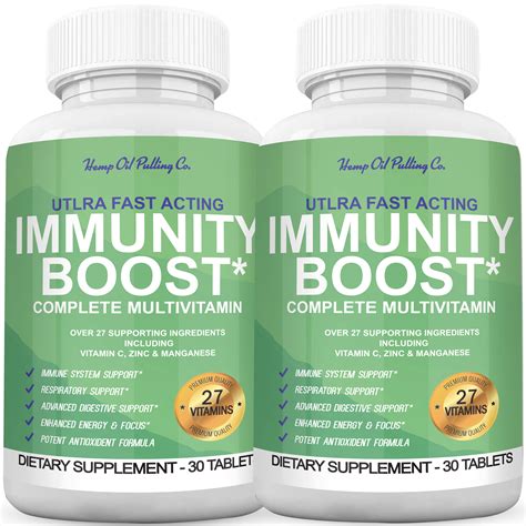 Immune Support Immunity System Booster With Echinacea Supplement