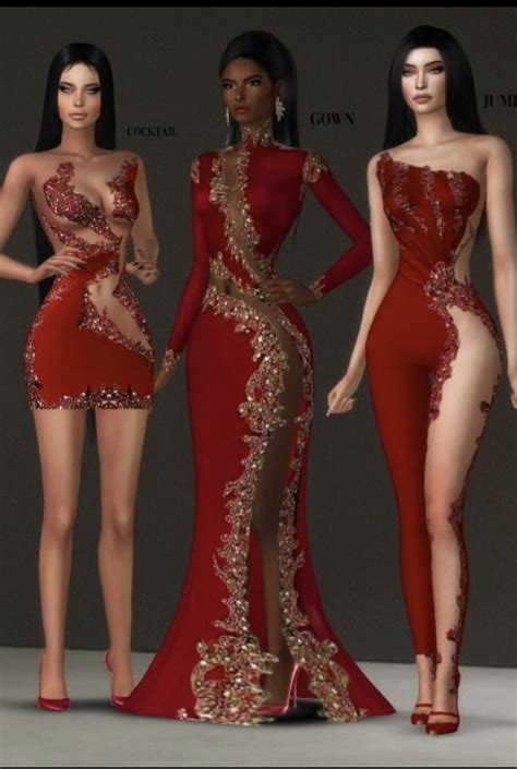 Pin By Toni On Barbies Sims 4 Clothing Sims 4 Dresses Sims 4 Mods