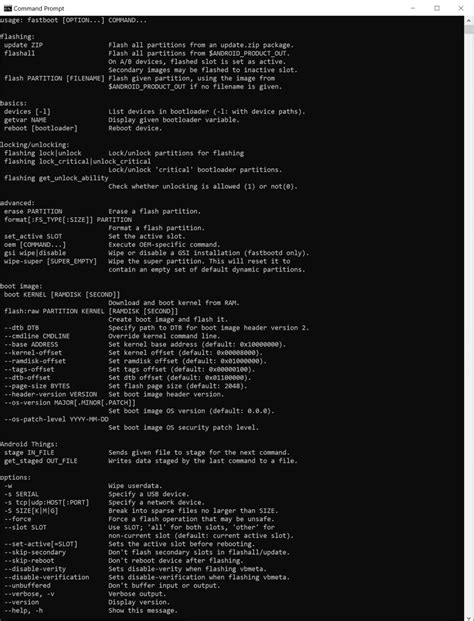 List Of ADB And Fastboot Commands Phonlab