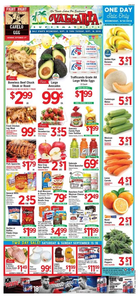 Vallarta Supermarkets Weekly Ad Flyer Mar 31 Apr 6 2021