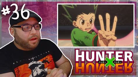 Hunter X Hunter Episode 36 Reaction Gon Gives Hisoka His Badge