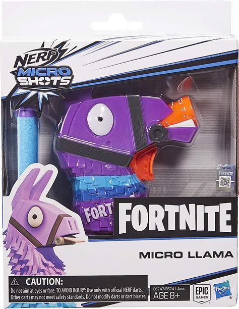 Nerf Fortnite Llama Microshots Dart Firing Toy Blaster Yoyo