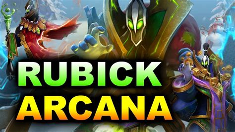 Rubick Arcana Magus Cypher Amazing Dota 2 Youtube