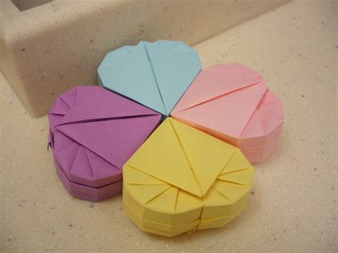 Origami Heart Box Origami Instructions Art And Craft Ideas