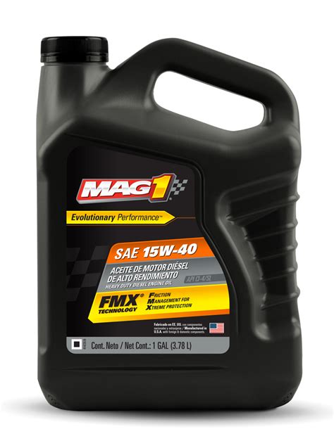 Mag 1® Premium Conventional 15w 40 Ci 4 Heavy Duty Diesel Engine Oil