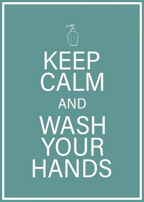 Free Printable Keep Calm And Wash Your Hands Wall Art The Cottage