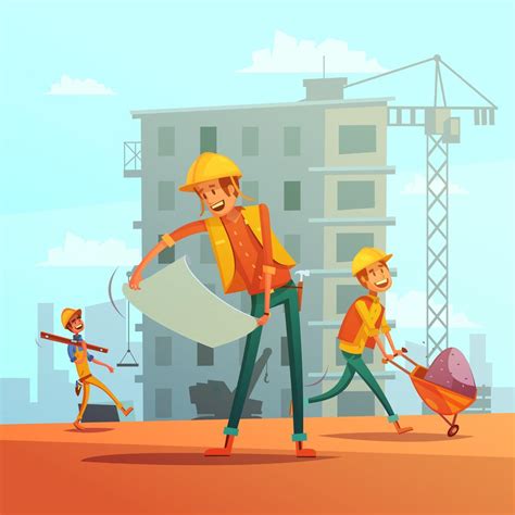 Ilustración De La Industria De La Construcción Y La Construcción 477139