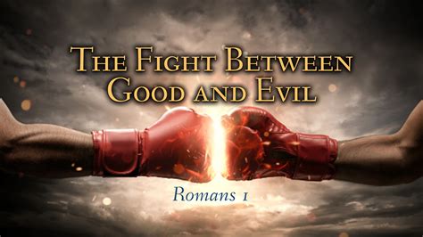 The Fight Between Good And Evil Logos Sermons