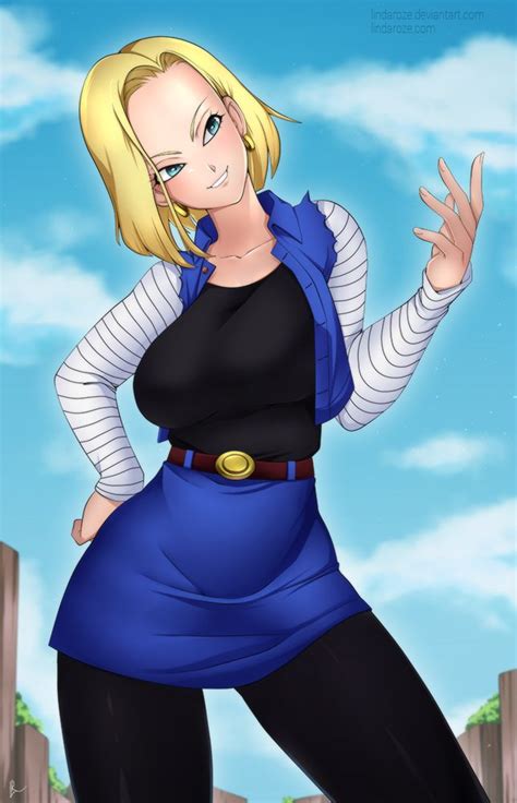 Android 18 Dragon Ball By Lindaroze Dragon Ball Android 18 Anime Free Download Nude Photo Gallery