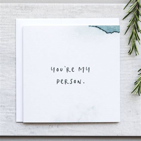Youre My Person Funny Anniversary Card By I Am Nat Anniversary Funny Funny Anniversary