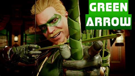 Green Arrow Injustice 2 Intros Youtube