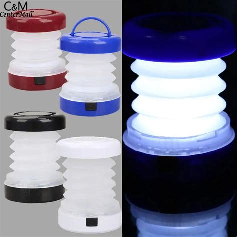 Lamp Portable Lanterns Camping Light Mini Scalable 5 Led Lamp Tent