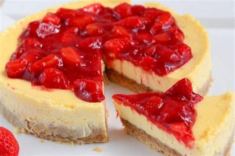 Diabetic No Bake Sugar Free Strawberry Cheesecake Best Cooking Recipes In The World