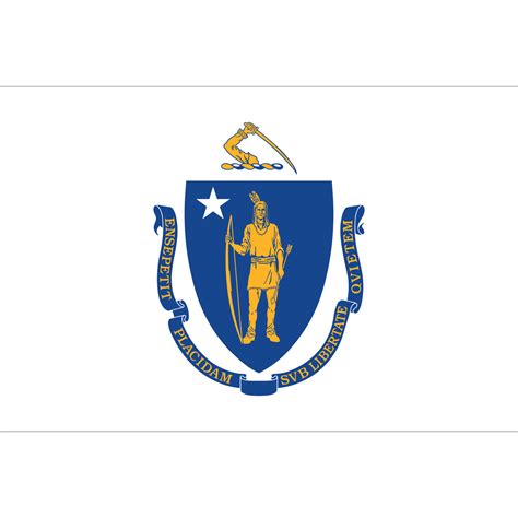 Massachusetts State Flag Flag And Banner Indianapolis