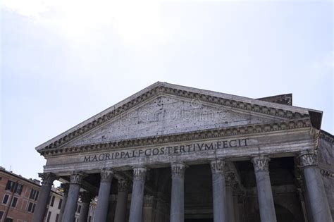 The Pantheon Of Rome Italy Editorial Stock Image Image Of Historic