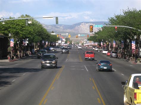 Vernal Ut Main Street Looking East From 100 West Photo Picture