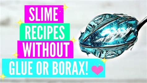 How do you make slime with just flour? Testing Popular No Glue No Borax Slime Recipes! How To ...