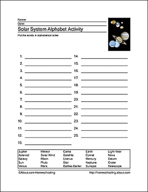 Free Printable Worksheets To Teach Your Child About The