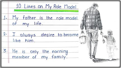 10 Lines On My Role Model In English My Role Model 10 Points Few