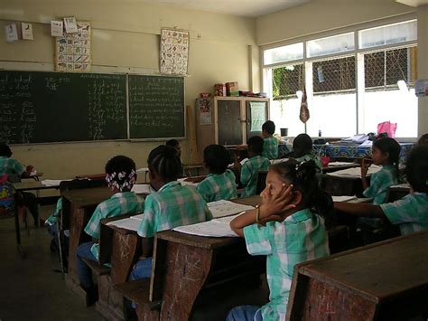 12 Countries With The Least Trained Elementary School Teachers